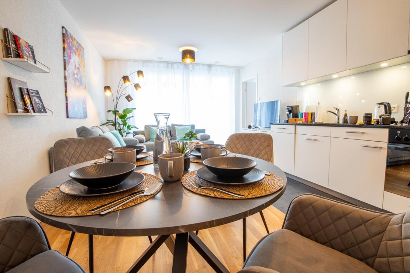 Special Einstein II Apartment Basel, Messe Kleinbasel 10-Star Exterior photo